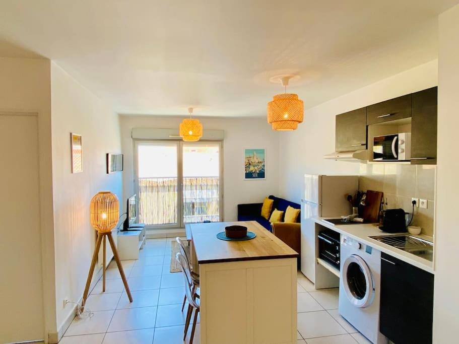 Sète "Loulou" T1 Moderne Et Lumineux, Centre Ville, Wifi, Parking מראה חיצוני תמונה
