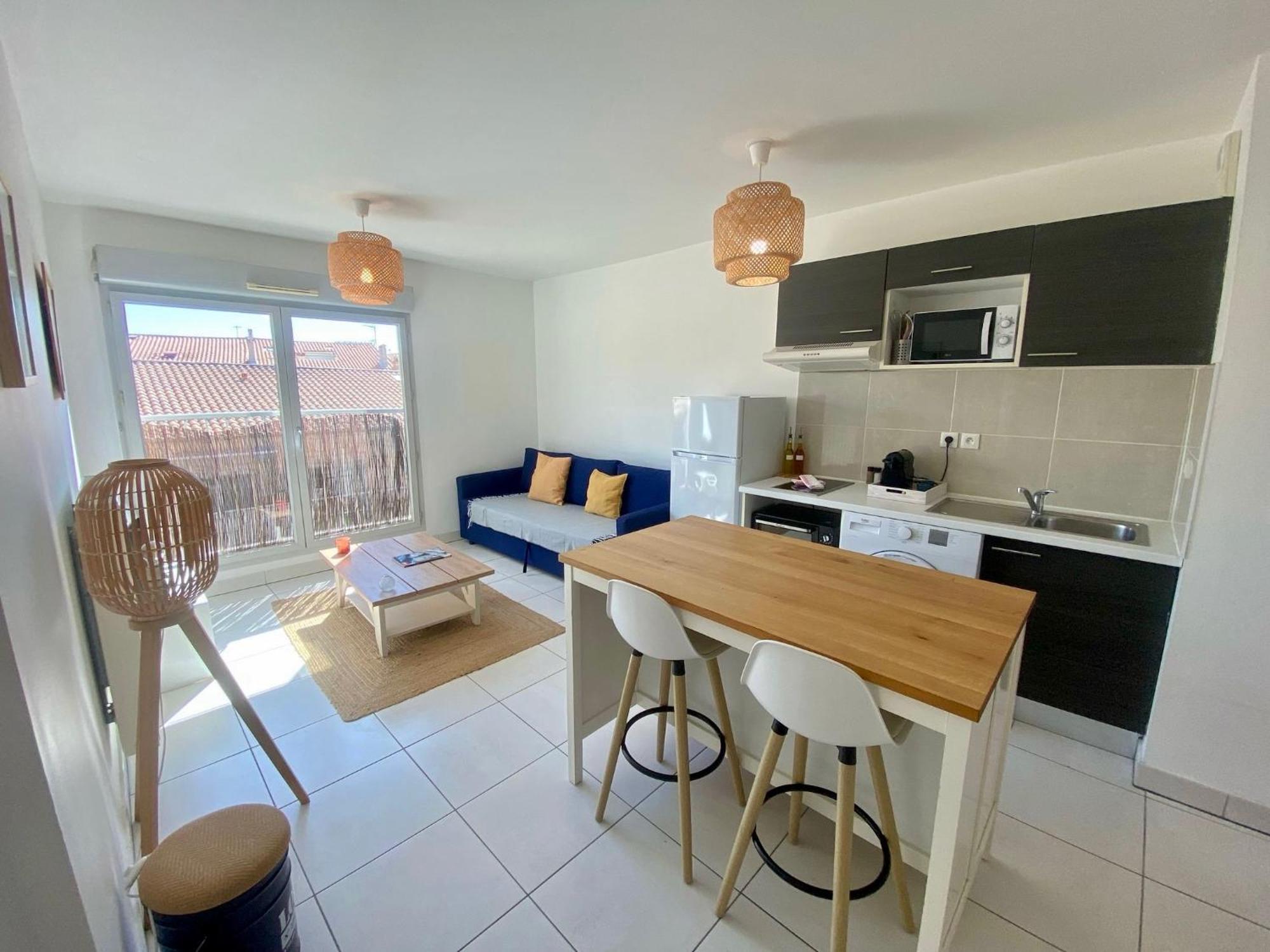 Sète "Loulou" T1 Moderne Et Lumineux, Centre Ville, Wifi, Parking מראה חיצוני תמונה
